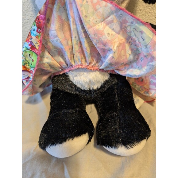 Build-A-Bear Panda Dog Plush 16" with Shopkins Dress Outfit 2017 Stuffed Animal - Picture 12 of 16